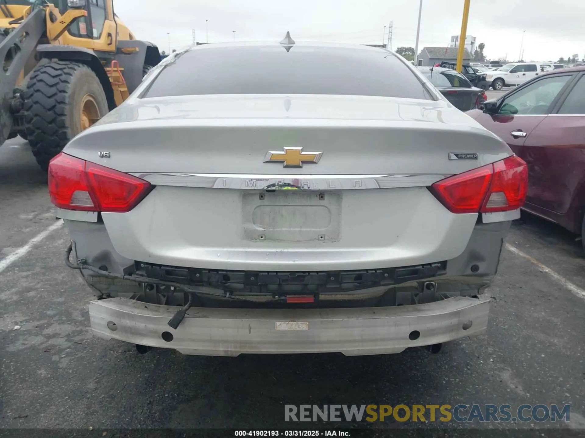 17 Photograph of a damaged car 1G1105S37KU142374 CHEVROLET IMPALA 2019