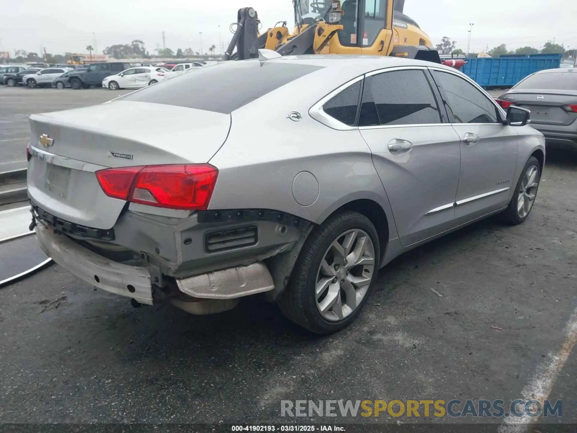 4 Photograph of a damaged car 1G1105S37KU142374 CHEVROLET IMPALA 2019