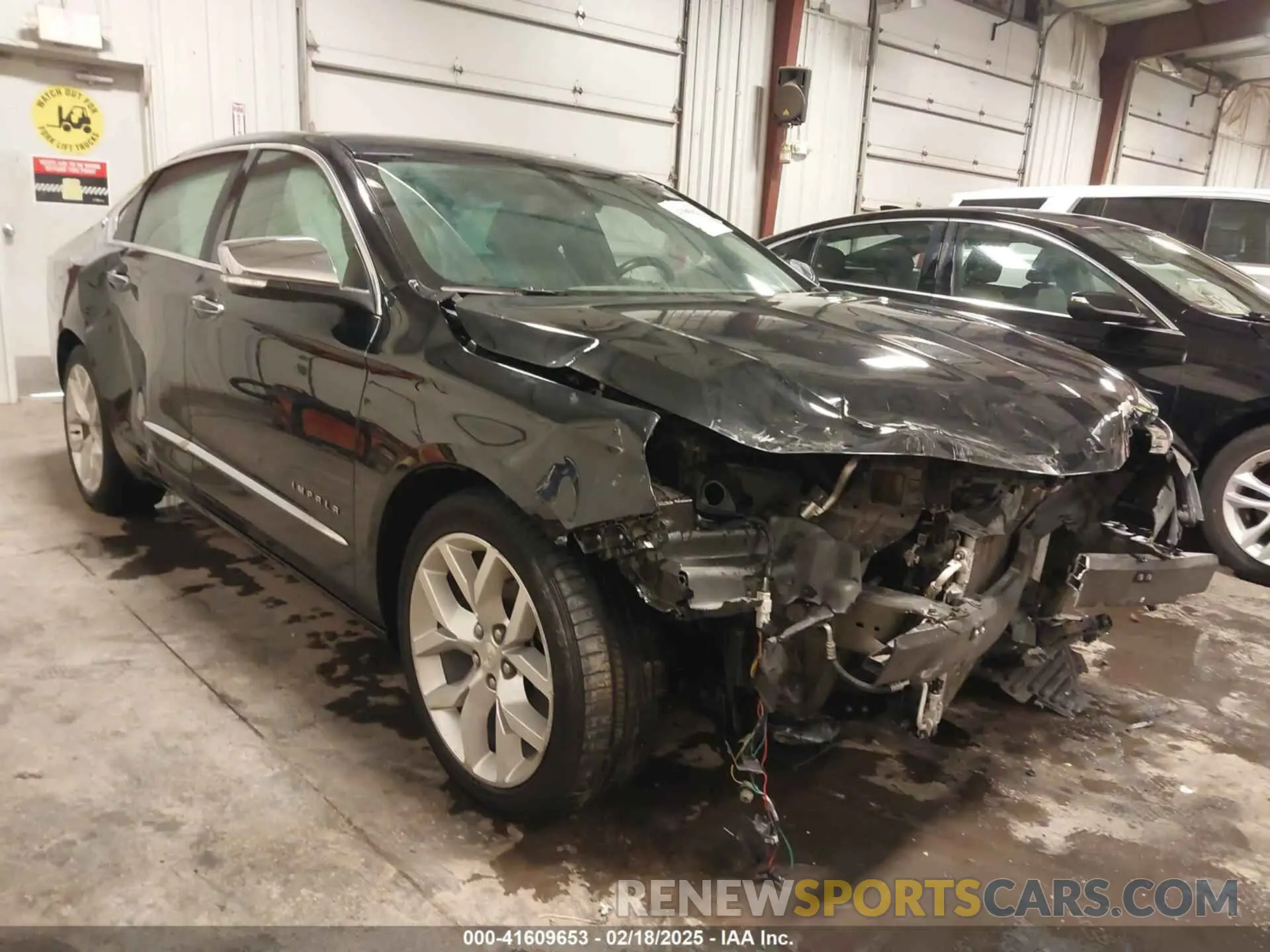 1 Photograph of a damaged car 1G1105S37KU142665 CHEVROLET IMPALA 2019