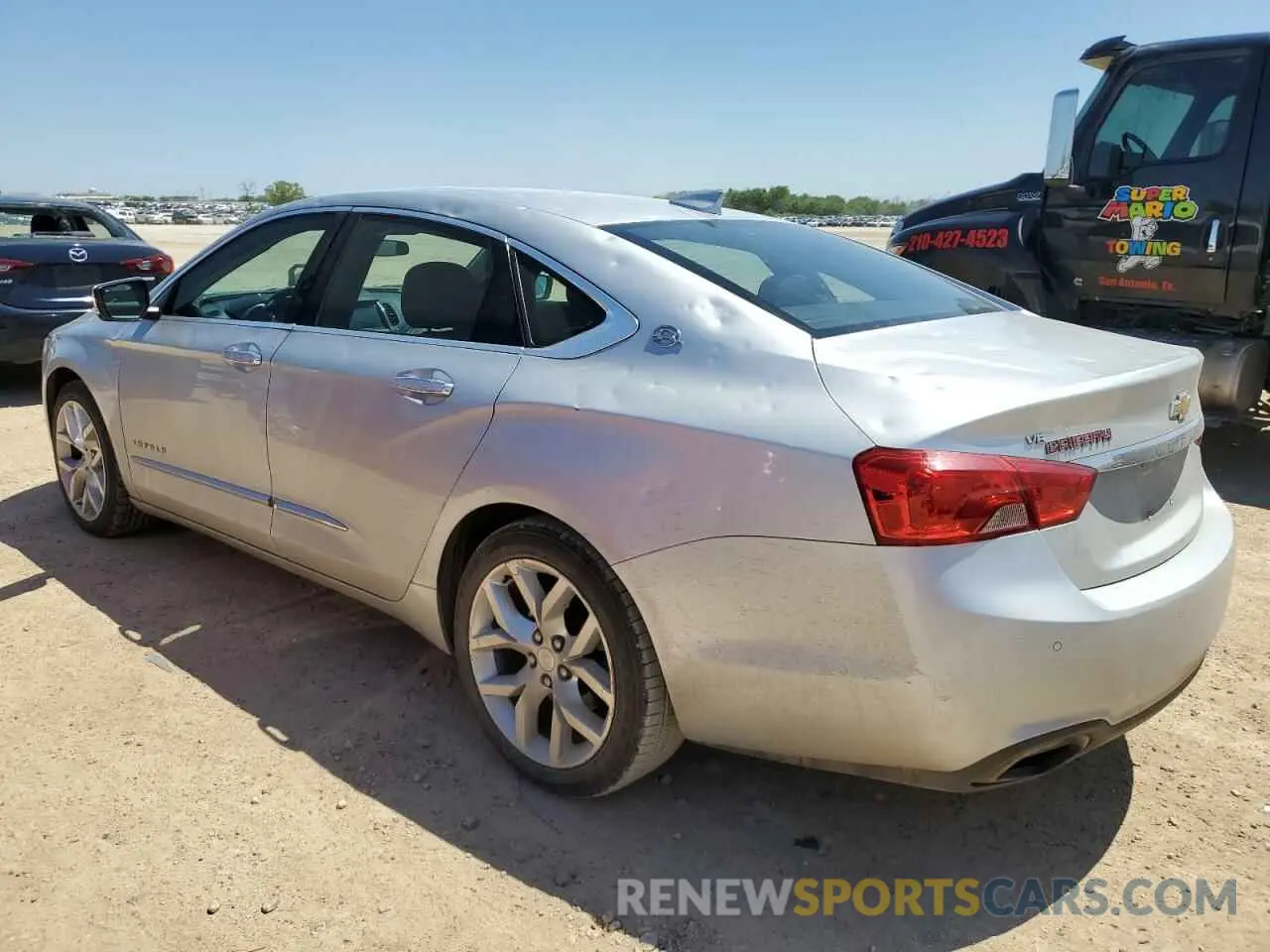 2 Photograph of a damaged car 1G1105S38KU112669 CHEVROLET IMPALA 2019