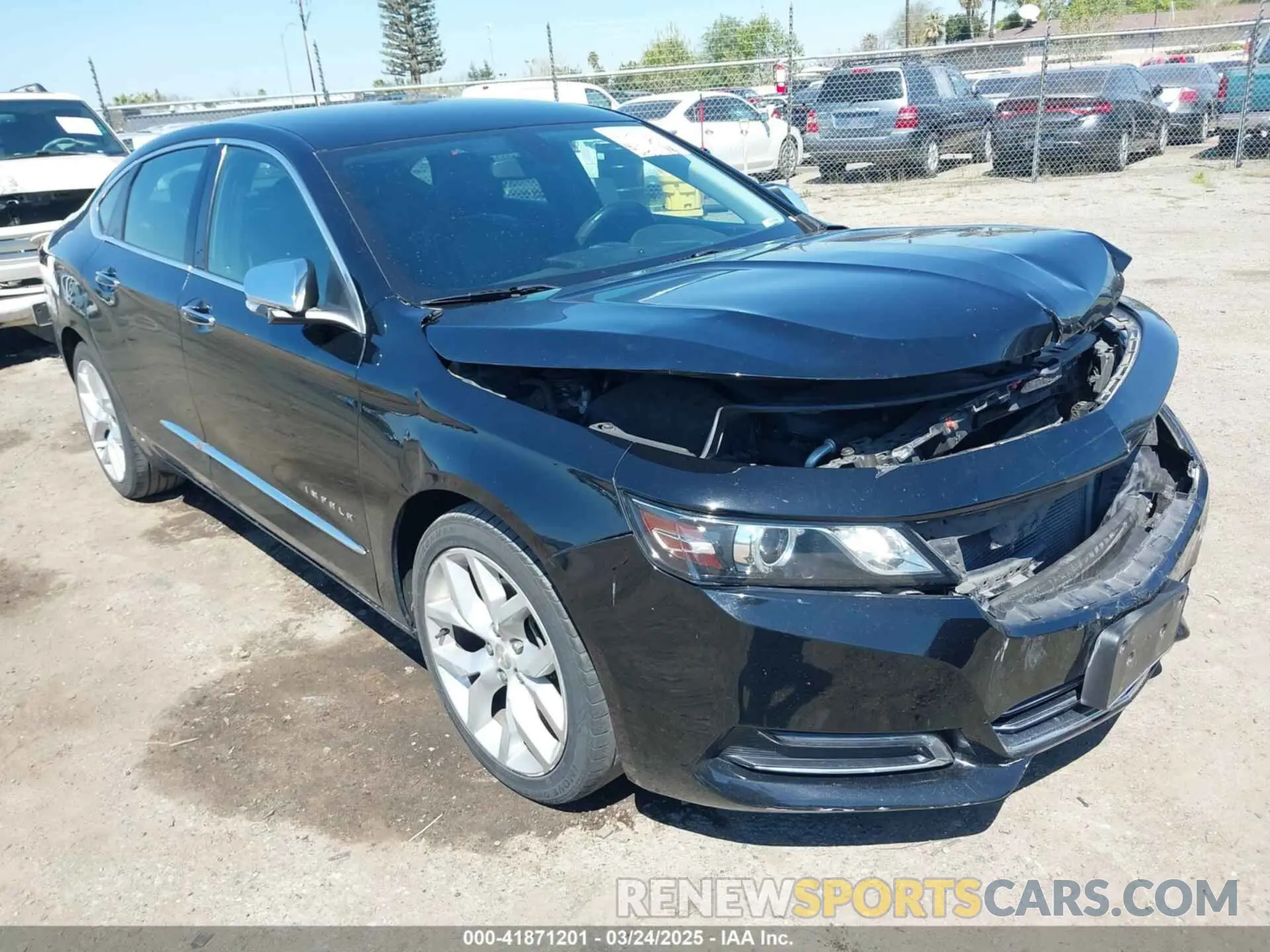 1 Photograph of a damaged car 1G1105S38KU113577 CHEVROLET IMPALA 2019