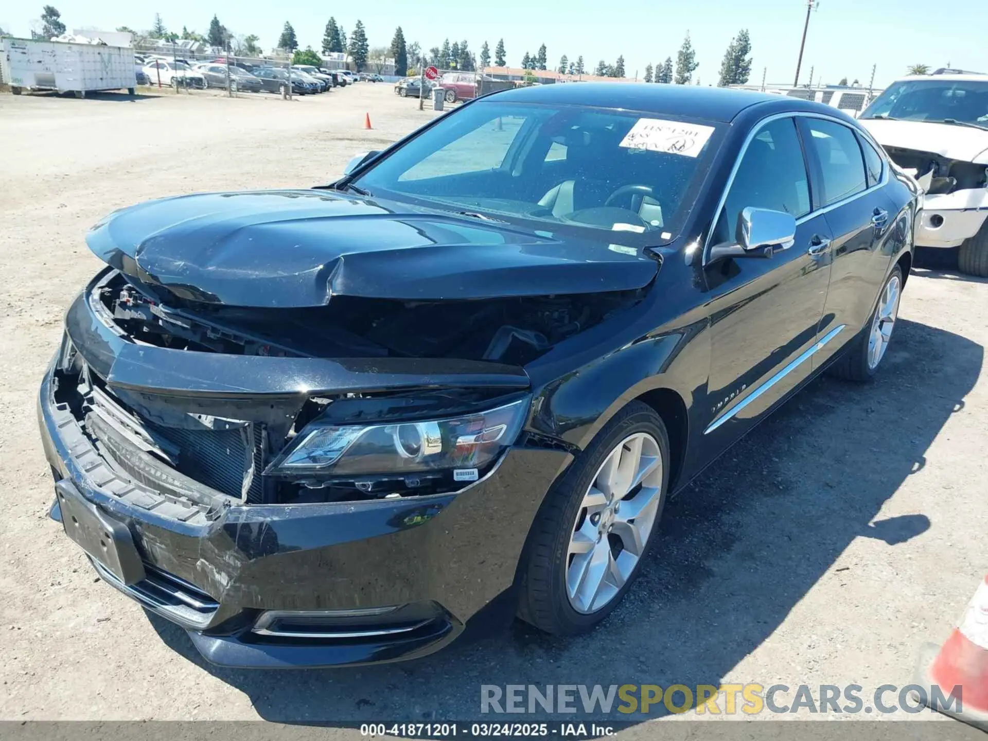 2 Photograph of a damaged car 1G1105S38KU113577 CHEVROLET IMPALA 2019
