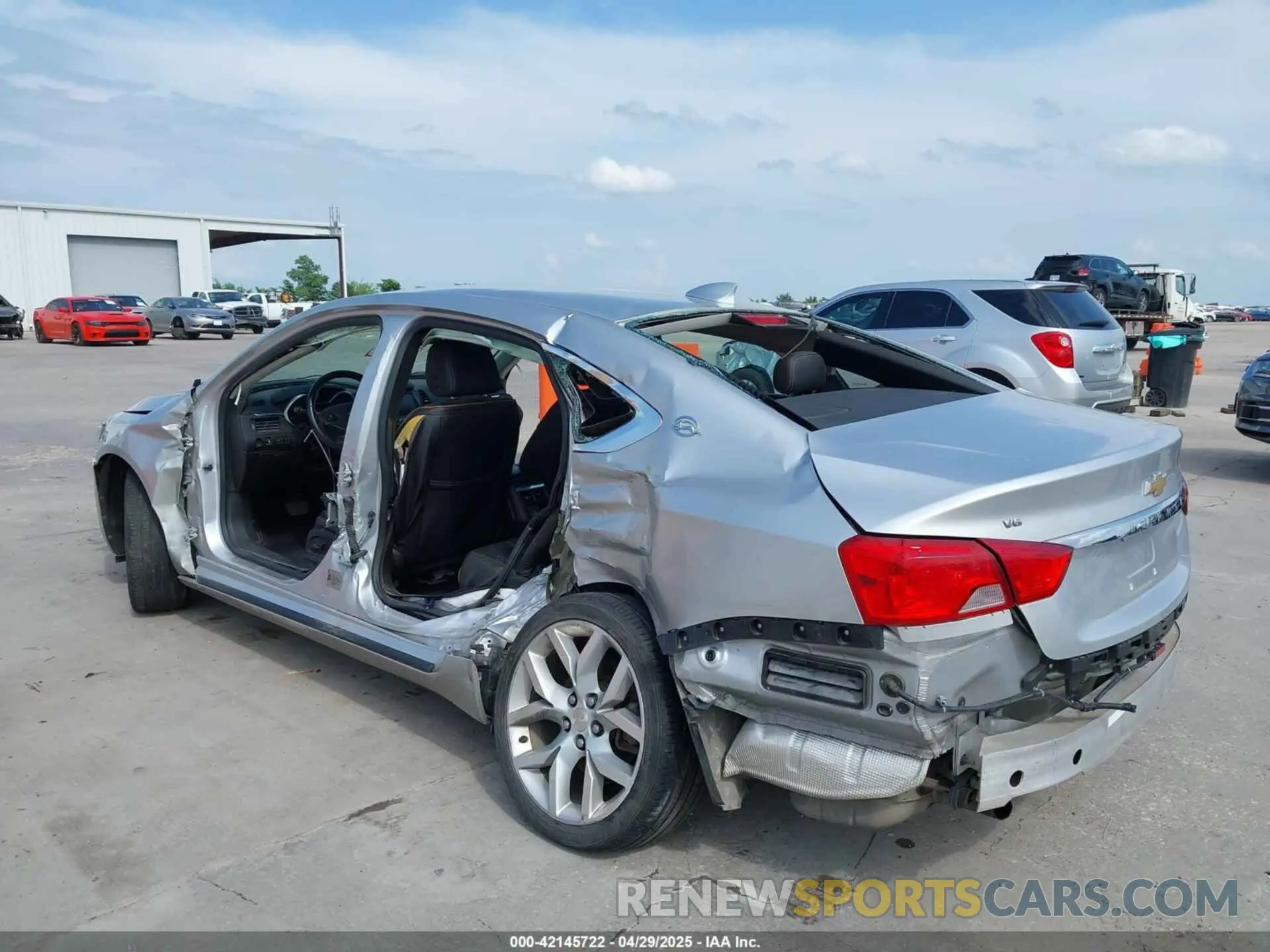 3 Photograph of a damaged car 1G1105S38KU115426 CHEVROLET IMPALA 2019