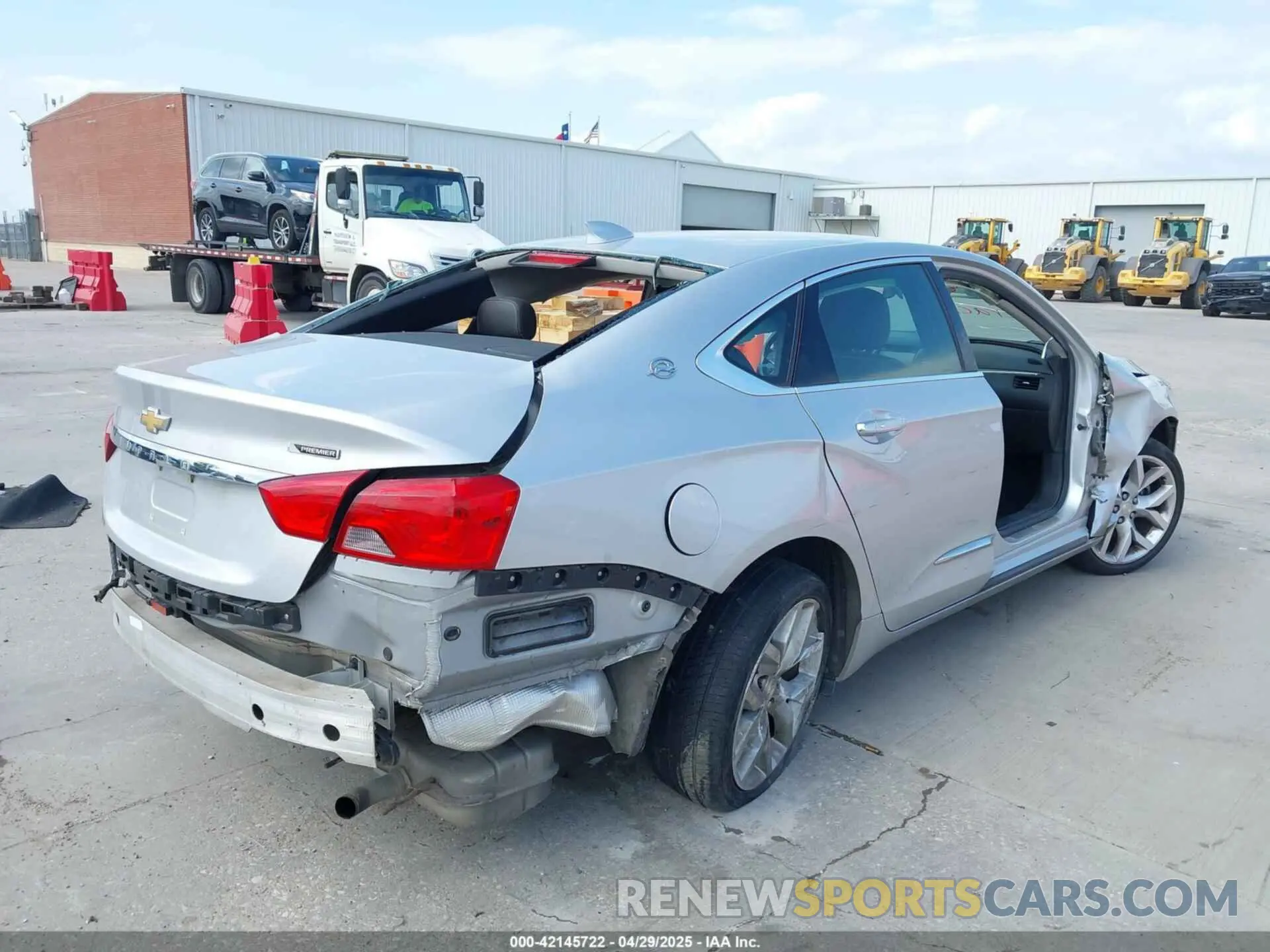 4 Photograph of a damaged car 1G1105S38KU115426 CHEVROLET IMPALA 2019