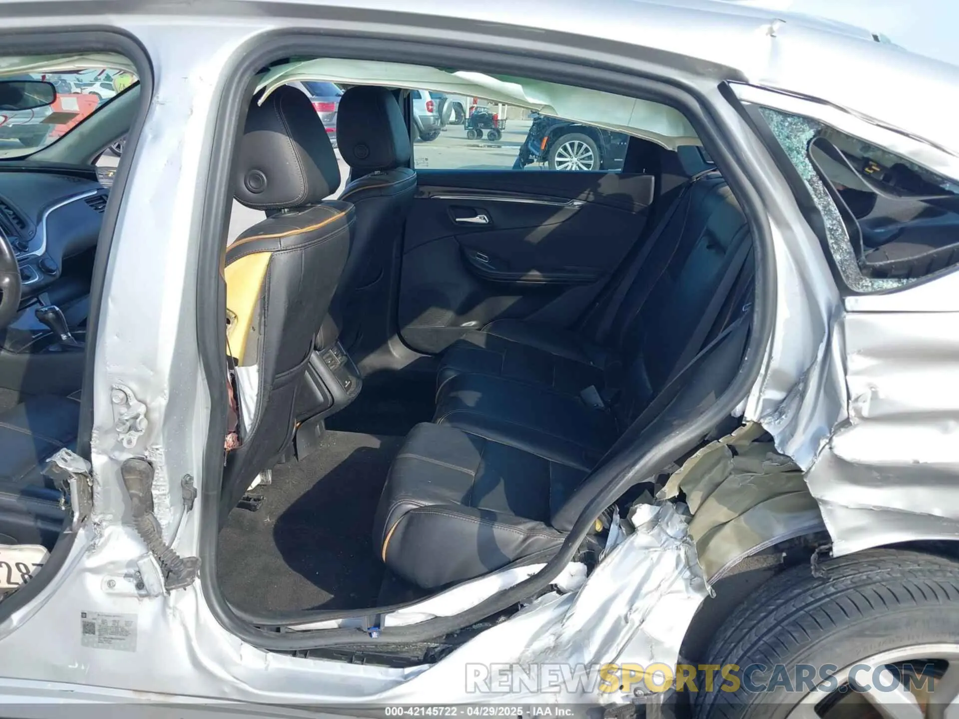 8 Photograph of a damaged car 1G1105S38KU115426 CHEVROLET IMPALA 2019