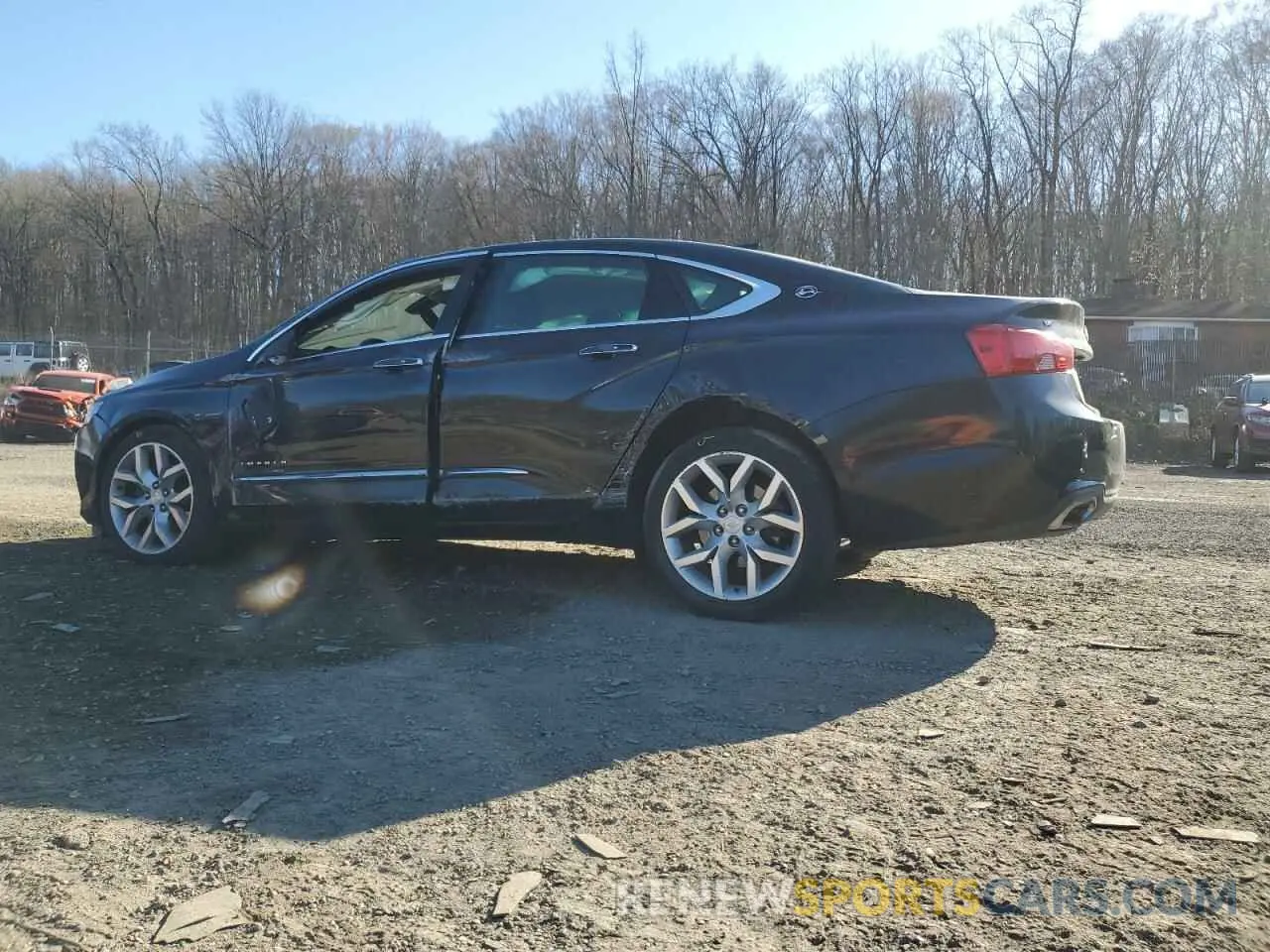 2 Photograph of a damaged car 1G1105S38KU117984 CHEVROLET IMPALA 2019
