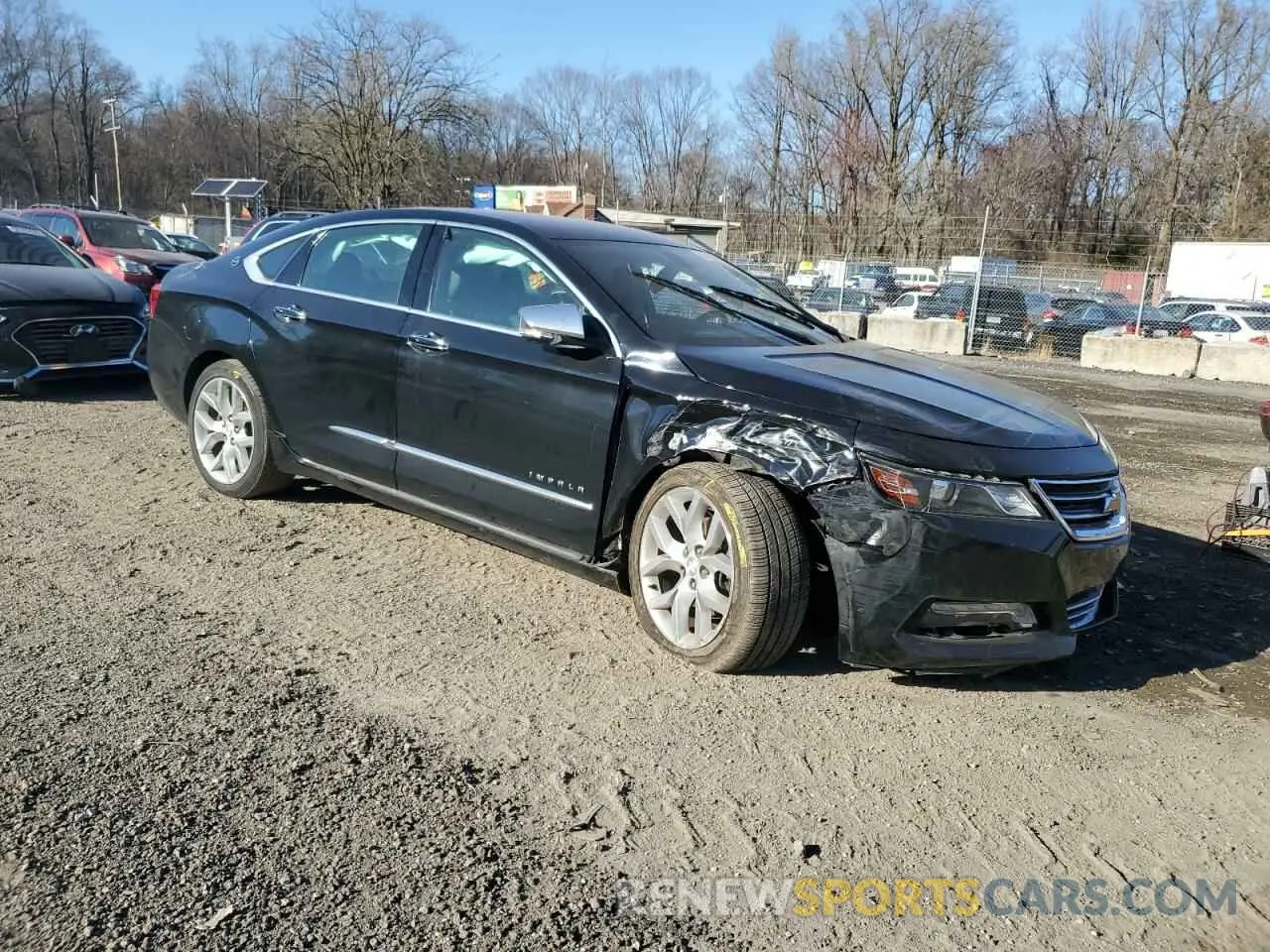 4 Photograph of a damaged car 1G1105S38KU117984 CHEVROLET IMPALA 2019
