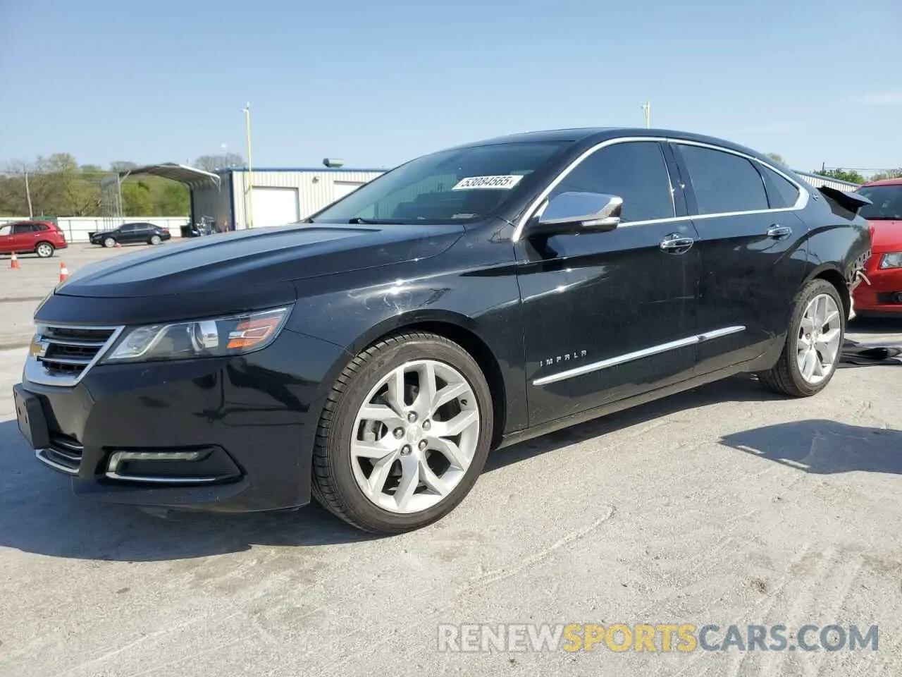 1 Photograph of a damaged car 1G1105S39KU104516 CHEVROLET IMPALA 2019