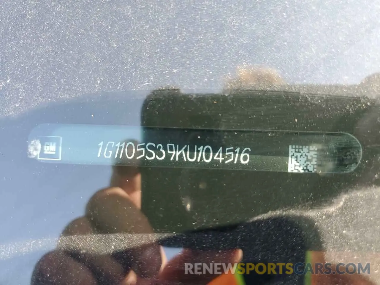 12 Photograph of a damaged car 1G1105S39KU104516 CHEVROLET IMPALA 2019