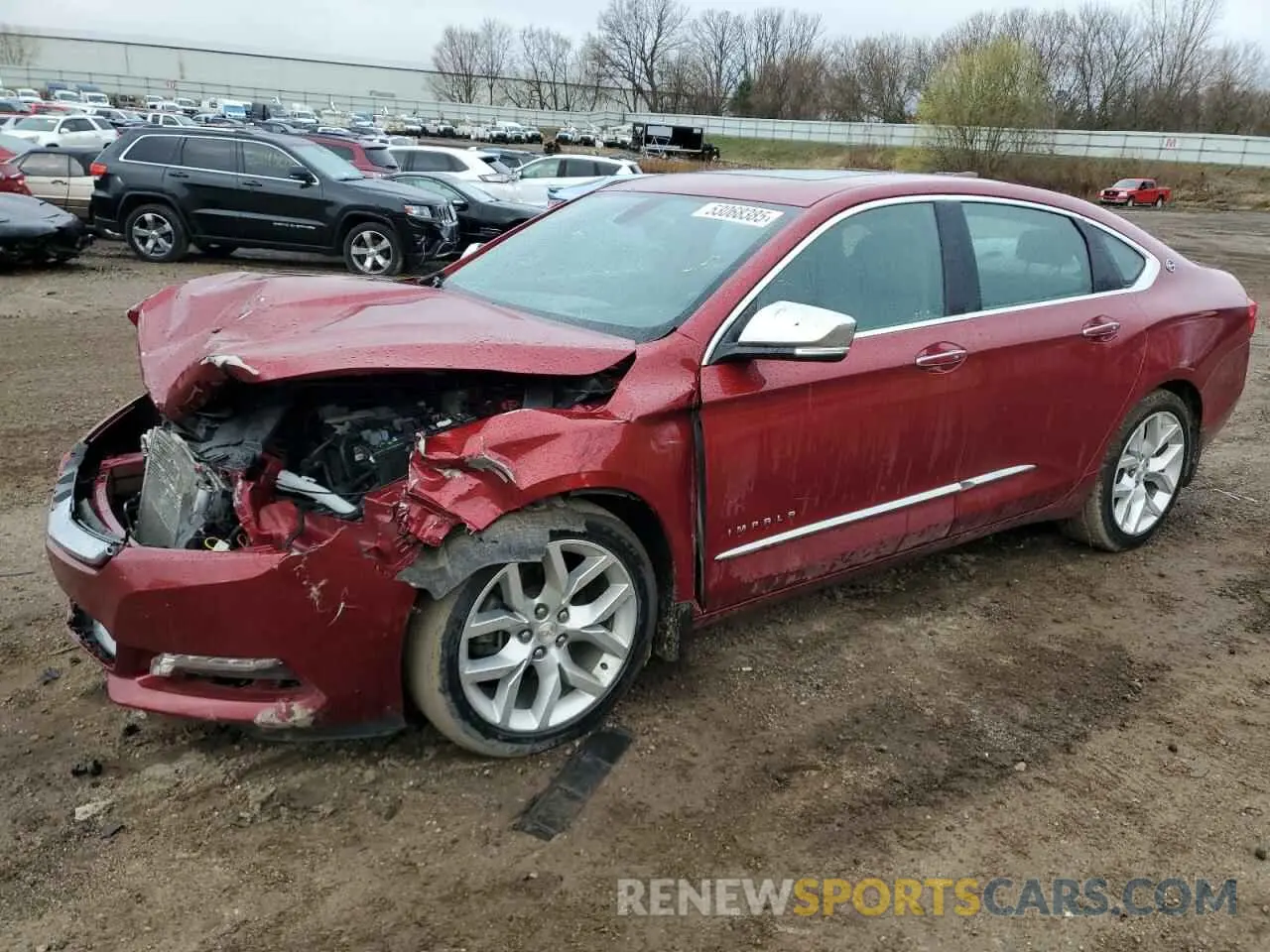 1 Photograph of a damaged car 1G1105S39KU135541 CHEVROLET IMPALA 2019