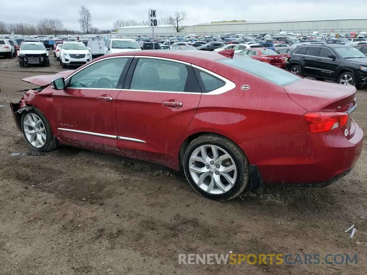 2 Photograph of a damaged car 1G1105S39KU135541 CHEVROLET IMPALA 2019