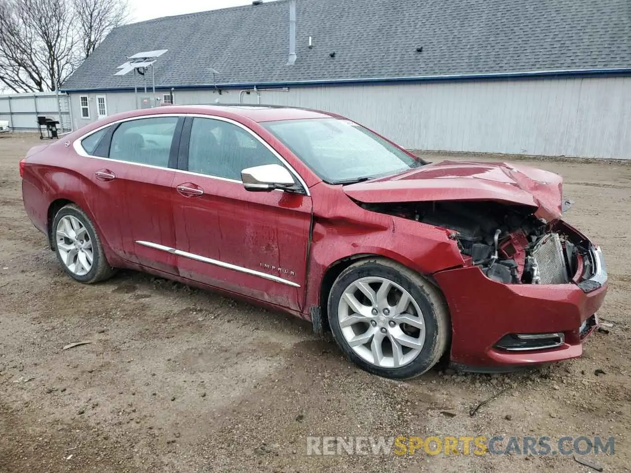 4 Photograph of a damaged car 1G1105S39KU135541 CHEVROLET IMPALA 2019