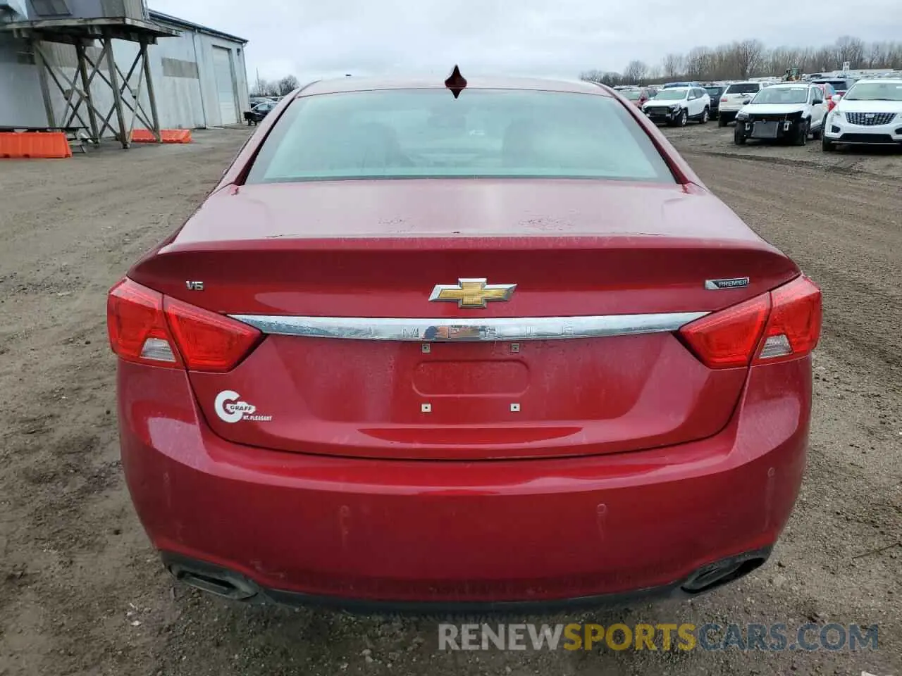 6 Photograph of a damaged car 1G1105S39KU135541 CHEVROLET IMPALA 2019