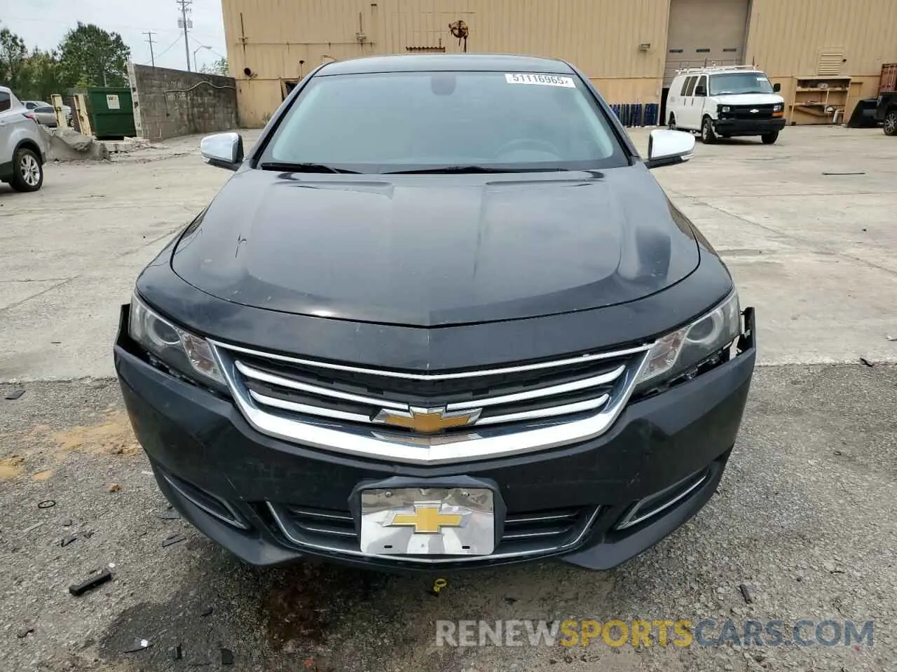 5 Photograph of a damaged car 1G1105S3XKU134401 CHEVROLET IMPALA 2019