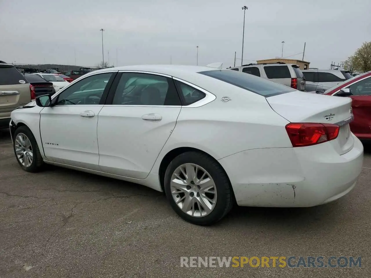 2 Photograph of a damaged car 1G11Y5SA1KU144225 CHEVROLET IMPALA 2019