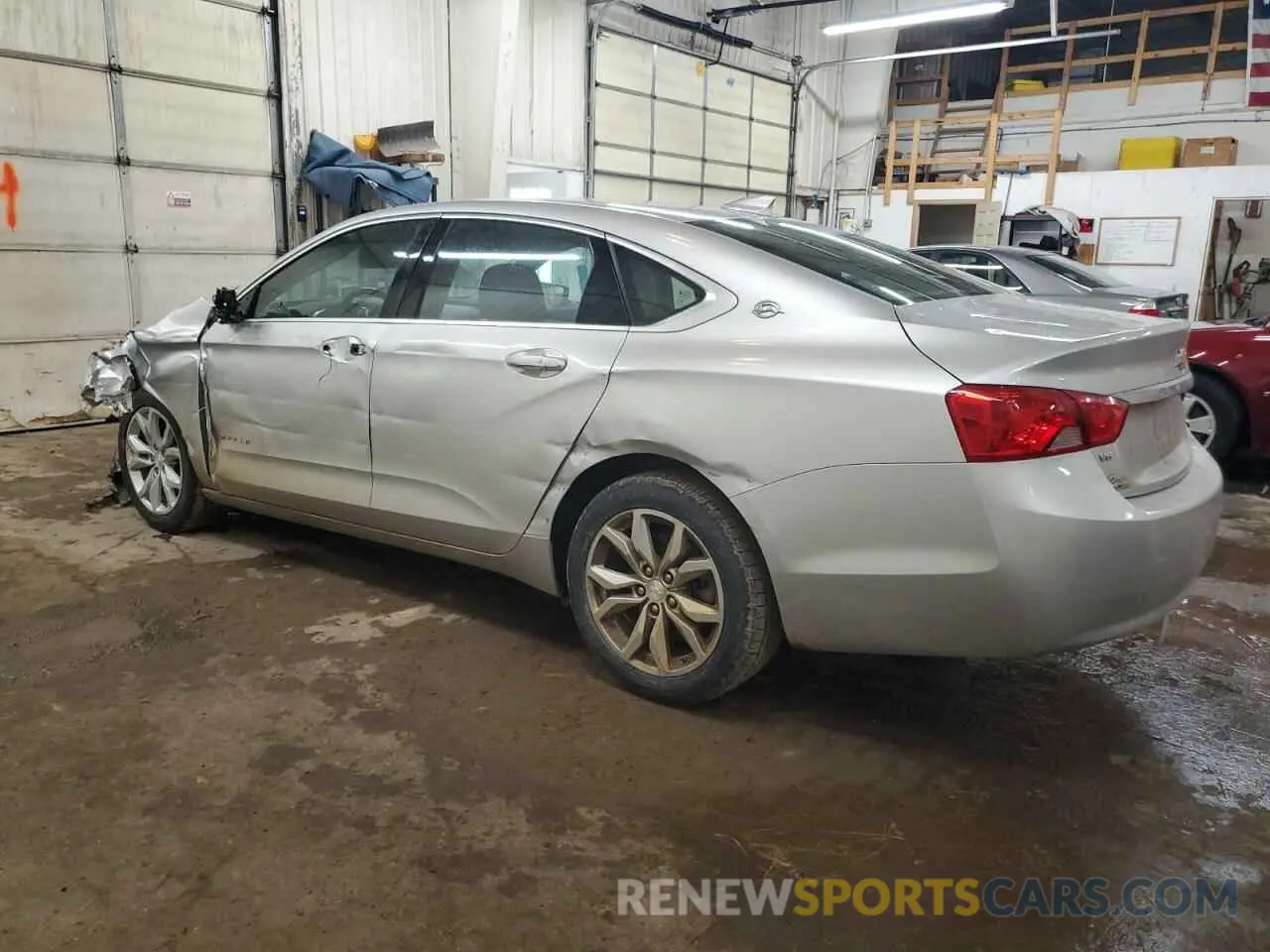 2 Photograph of a damaged car 1G11Z5S30KU121985 CHEVROLET IMPALA 2019