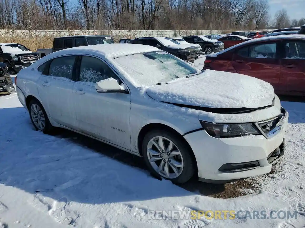 4 Photograph of a damaged car 1G11Z5S32KU117324 CHEVROLET IMPALA 2019