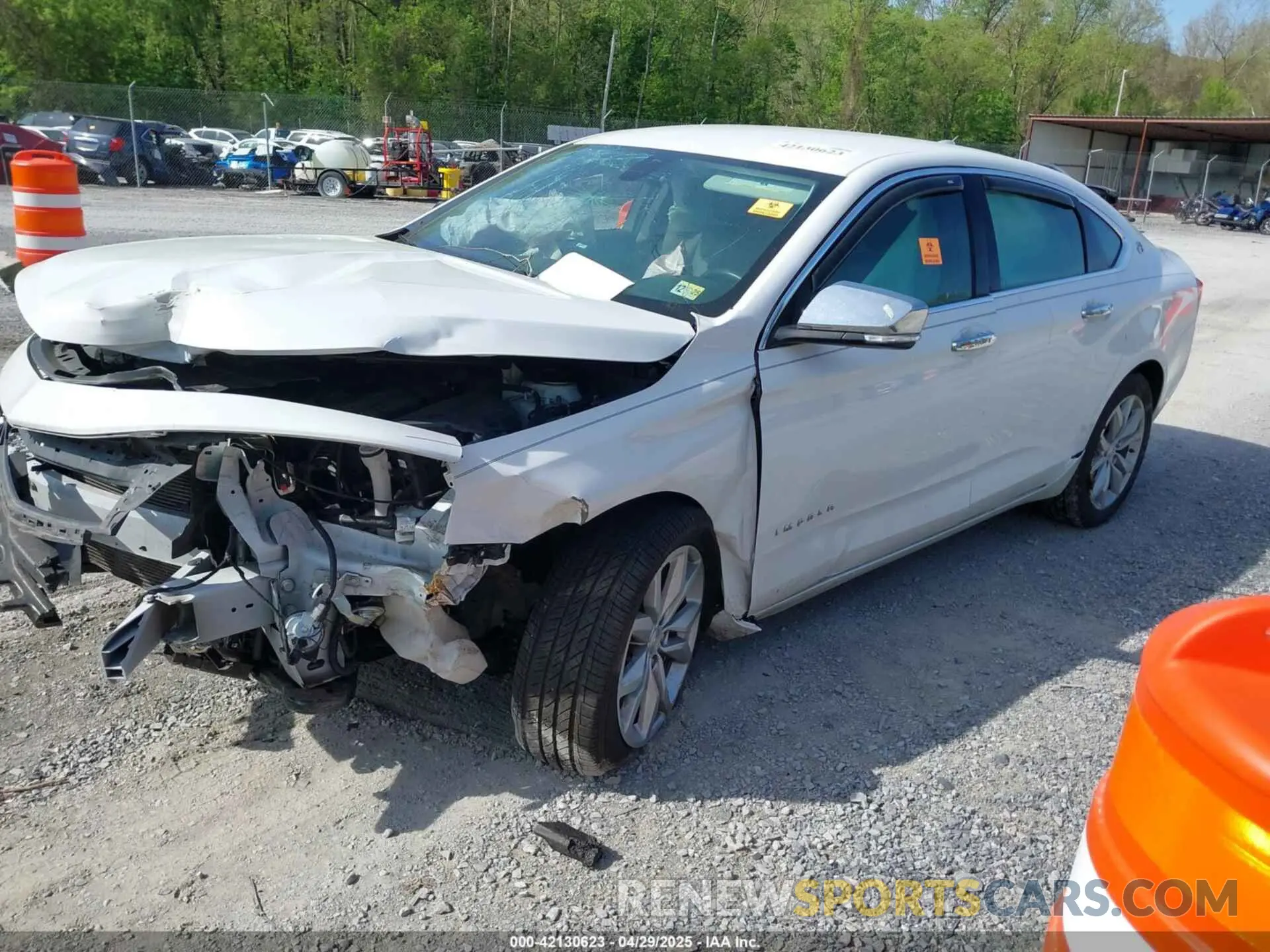 2 Photograph of a damaged car 1G11Z5S35KU104647 CHEVROLET IMPALA 2019
