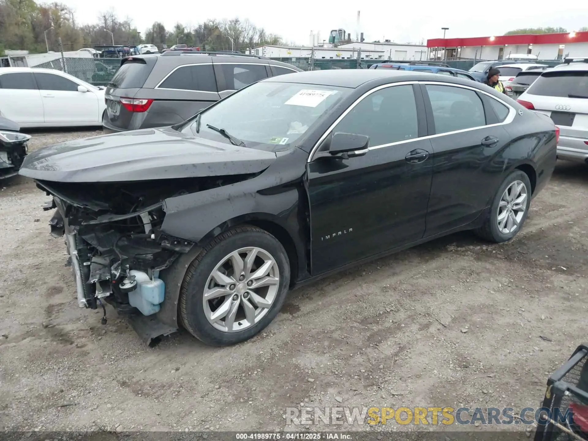 2 Photograph of a damaged car 1G11Z5S36KU104463 CHEVROLET IMPALA 2019