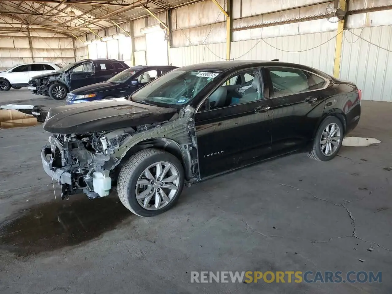 1 Photograph of a damaged car 1G11Z5S39KU114775 CHEVROLET IMPALA 2019