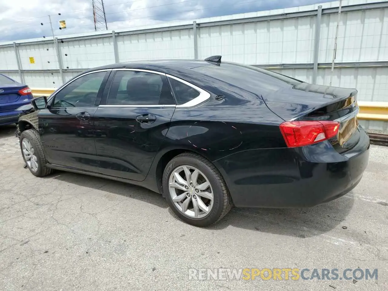 2 Photograph of a damaged car 1G11Z5S39KU121807 CHEVROLET IMPALA 2019