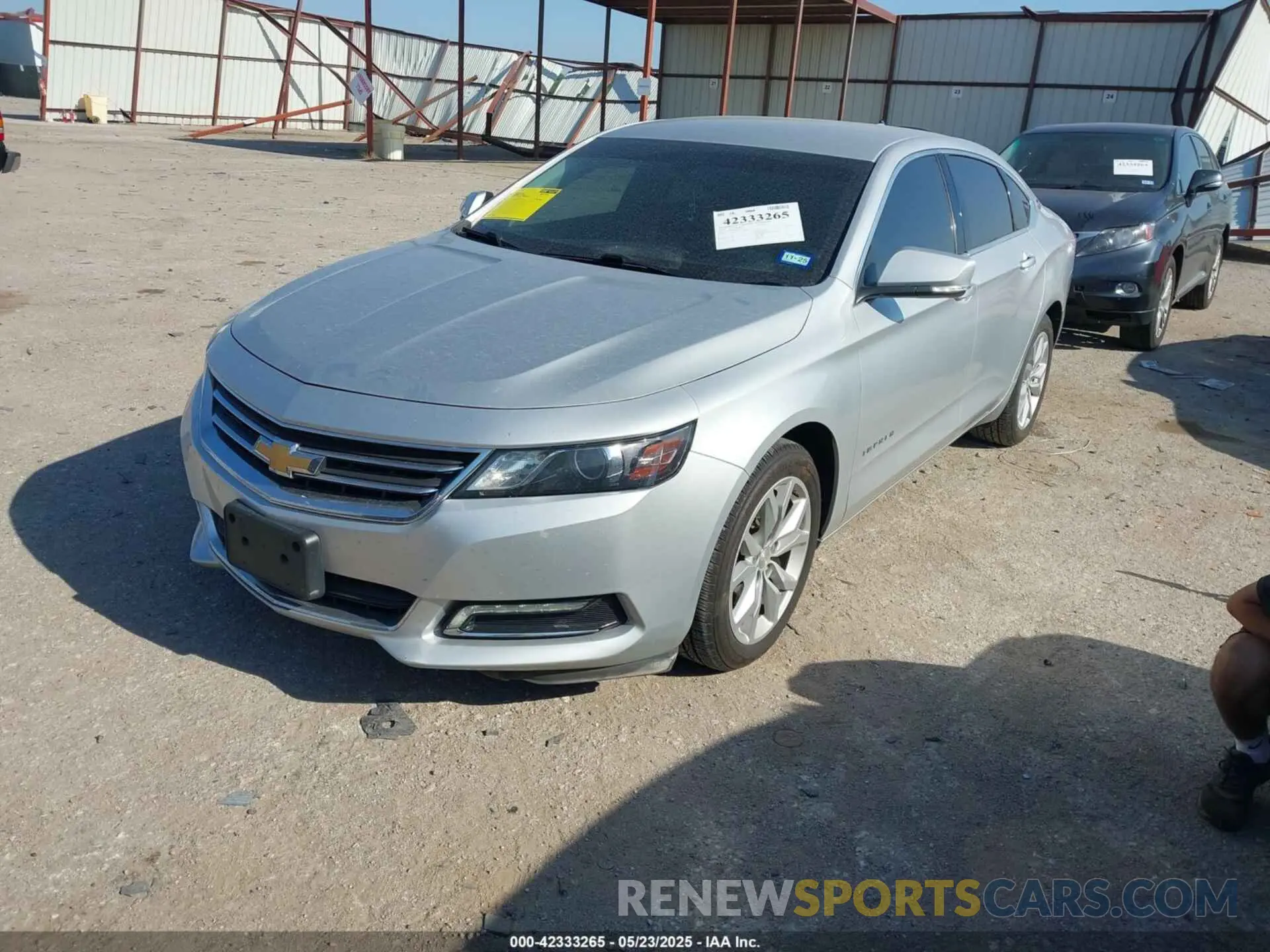 2 Photograph of a damaged car 1G11Z5S3XKU128474 CHEVROLET IMPALA 2019