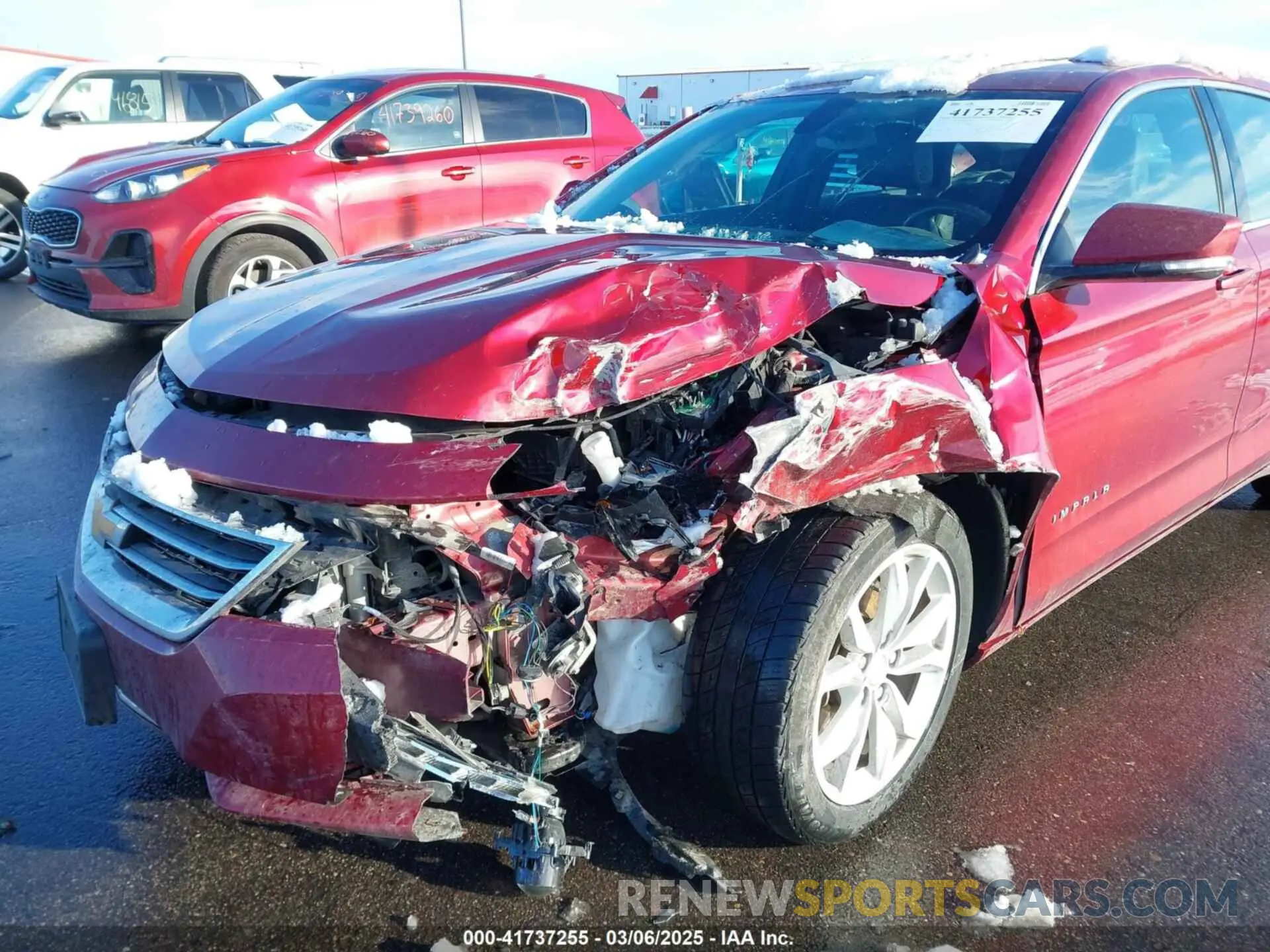 6 Photograph of a damaged car 1G11Z5S3XKU147266 CHEVROLET IMPALA 2019