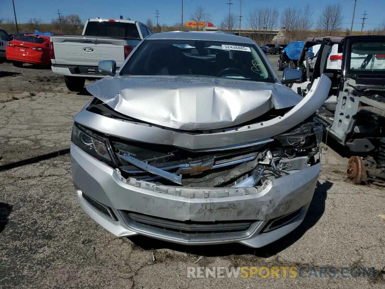 5 Photograph of a damaged car 1G11Z5SA0KU115280 CHEVROLET IMPALA 2019