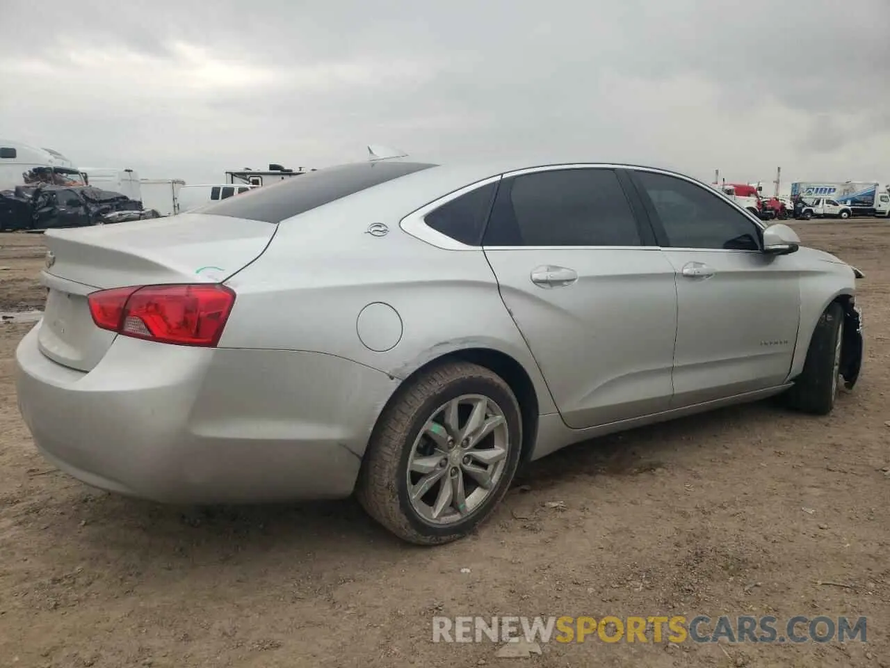 3 Photograph of a damaged car 1G11Z5SA2KU116463 CHEVROLET IMPALA 2019