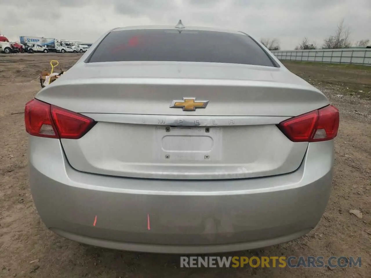 6 Photograph of a damaged car 1G11Z5SA2KU116463 CHEVROLET IMPALA 2019