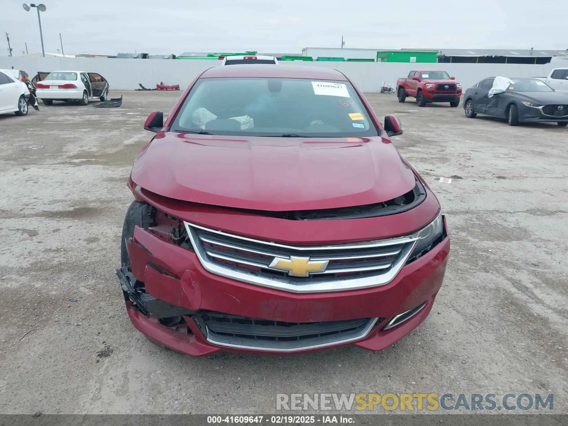 12 Photograph of a damaged car 1G11Z5SA5KU116523 CHEVROLET IMPALA 2019