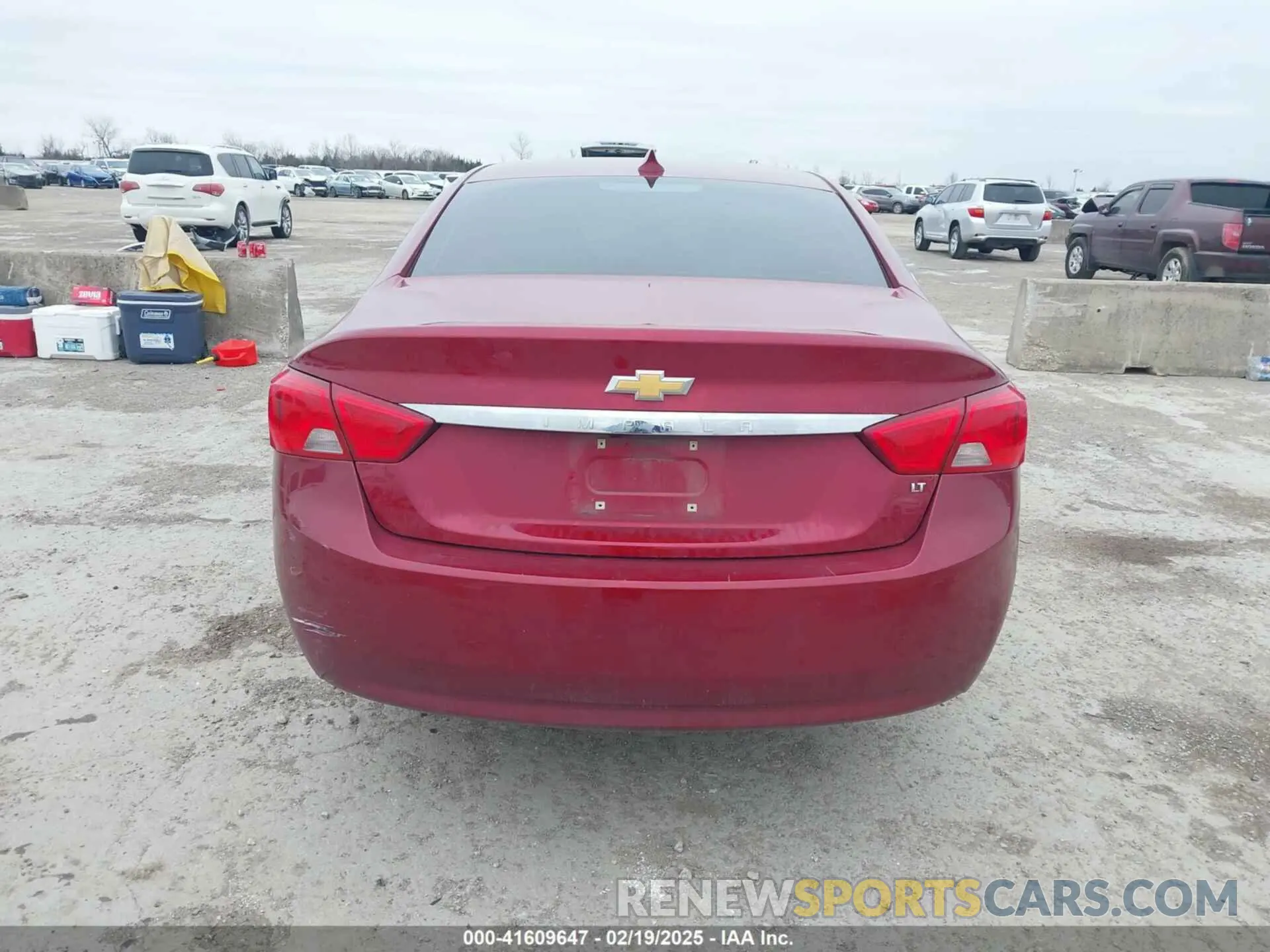 16 Photograph of a damaged car 1G11Z5SA5KU116523 CHEVROLET IMPALA 2019