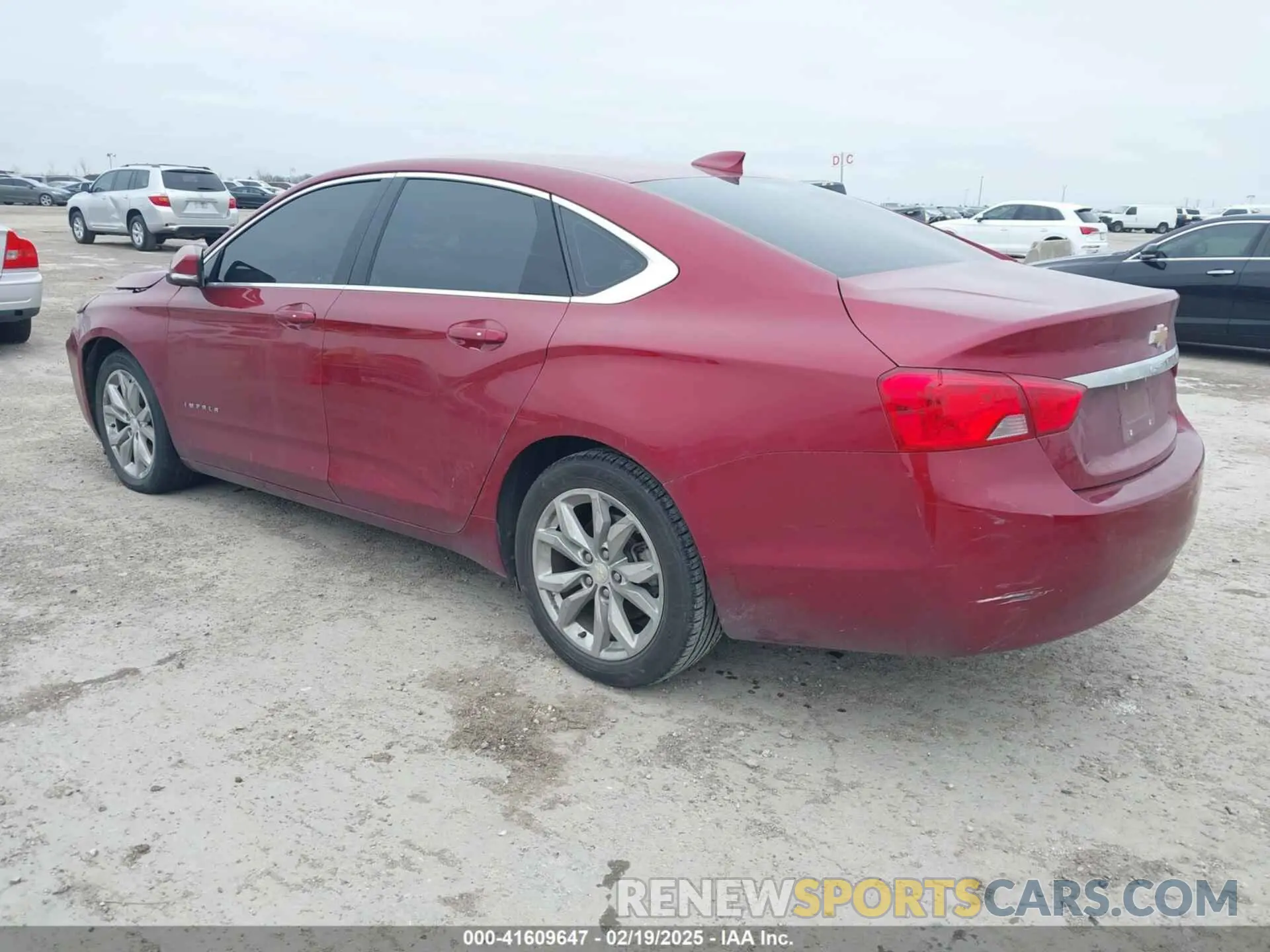 3 Photograph of a damaged car 1G11Z5SA5KU116523 CHEVROLET IMPALA 2019