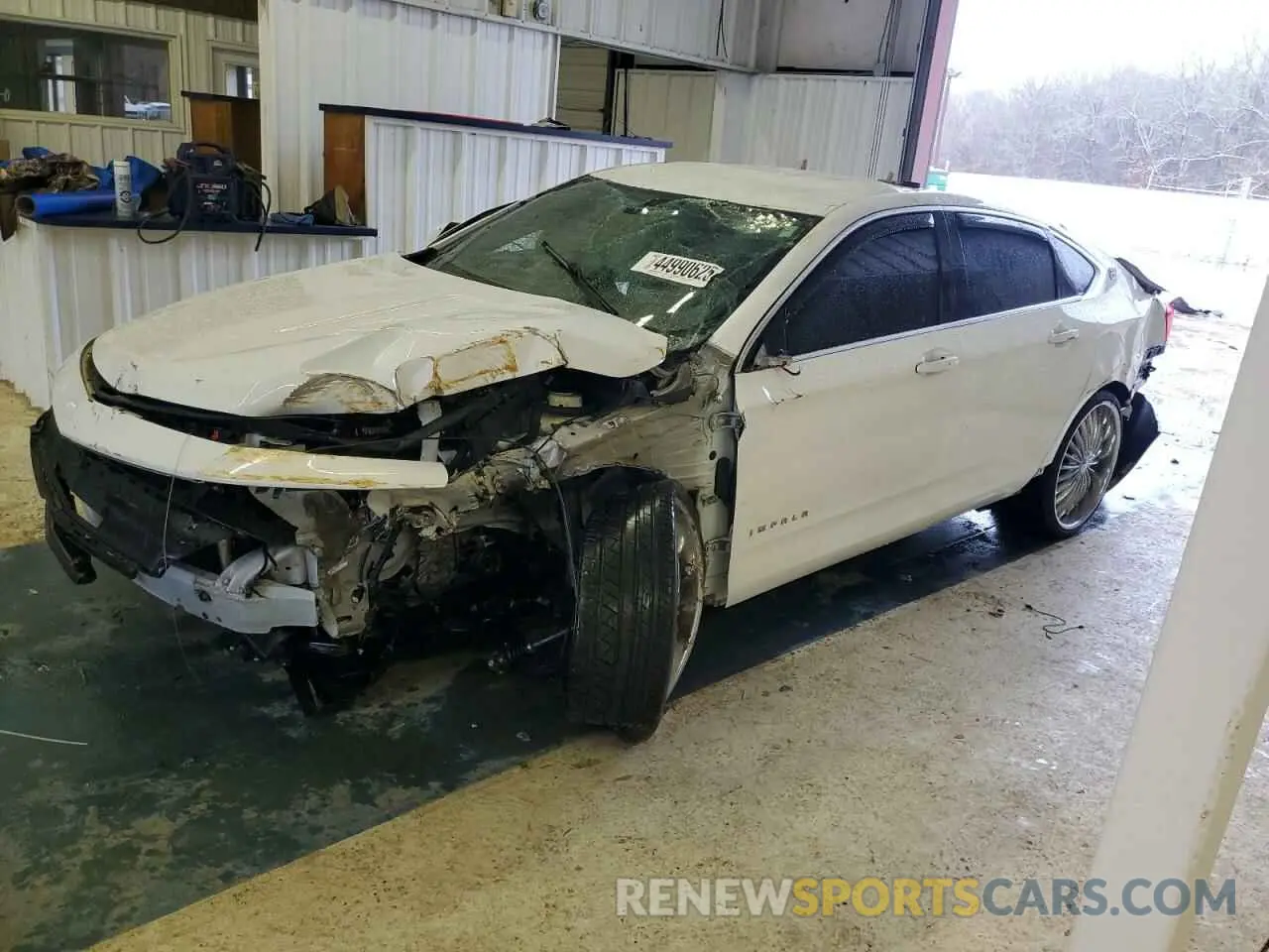 1 Photograph of a damaged car 1G11Z5SA5KU136139 CHEVROLET IMPALA 2019