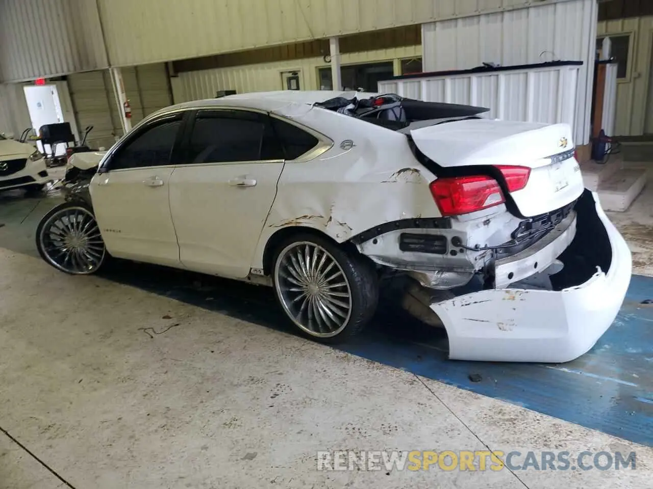 2 Photograph of a damaged car 1G11Z5SA5KU136139 CHEVROLET IMPALA 2019