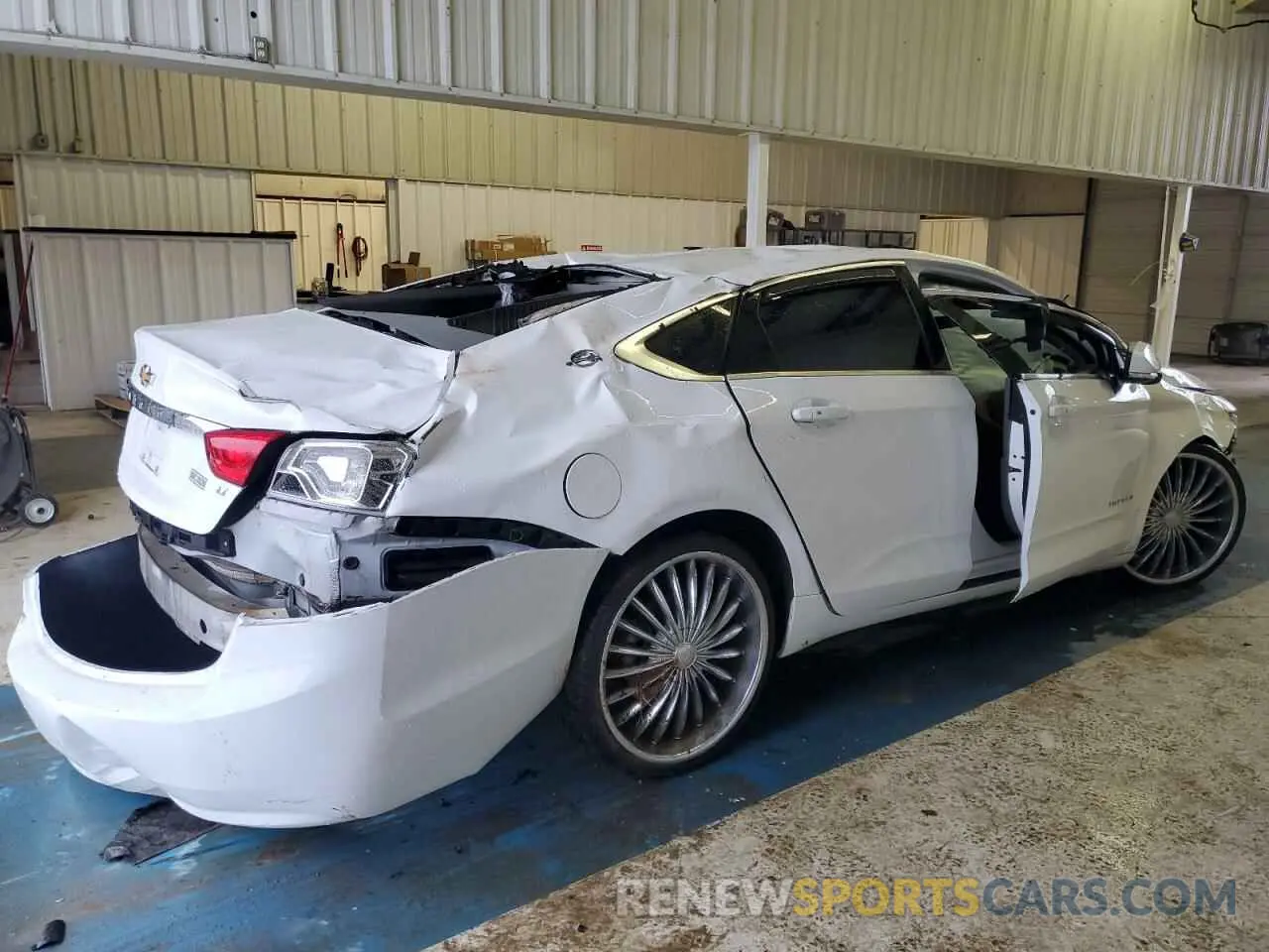3 Photograph of a damaged car 1G11Z5SA5KU136139 CHEVROLET IMPALA 2019