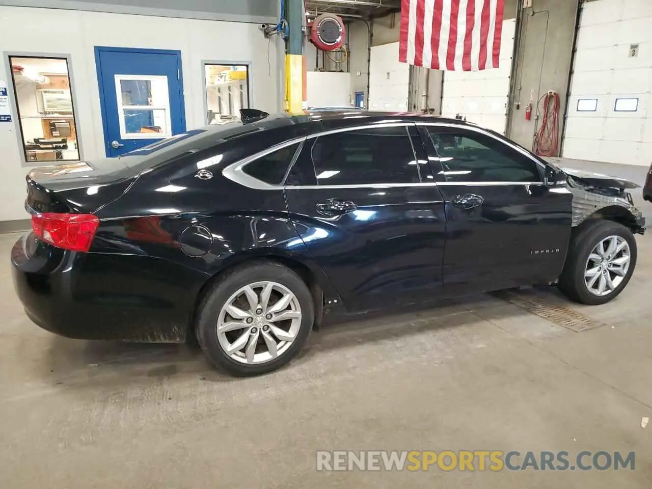 3 Photograph of a damaged car 1G11Z5SA6KU135436 CHEVROLET IMPALA 2019