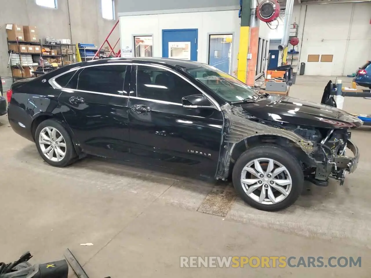 4 Photograph of a damaged car 1G11Z5SA6KU135436 CHEVROLET IMPALA 2019