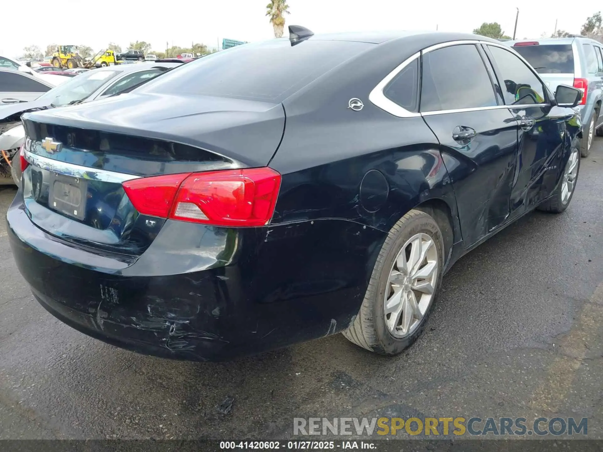 4 Photograph of a damaged car 1G11Z5SA7KU111419 CHEVROLET IMPALA 2019