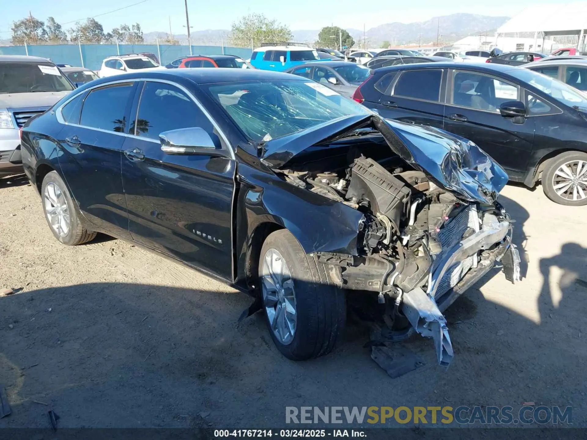 1 Photograph of a damaged car 1G11Z5SA7KU113087 CHEVROLET IMPALA 2019