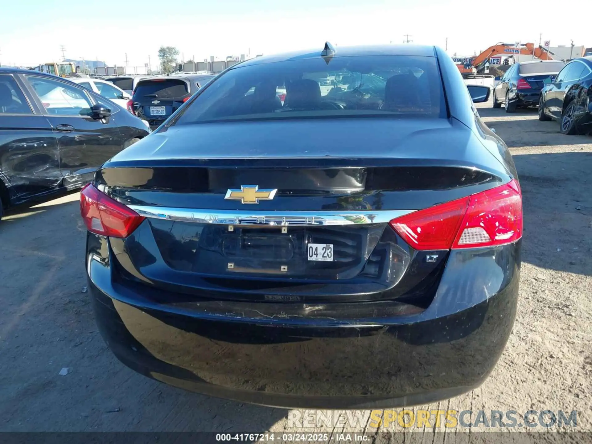 16 Photograph of a damaged car 1G11Z5SA7KU113087 CHEVROLET IMPALA 2019