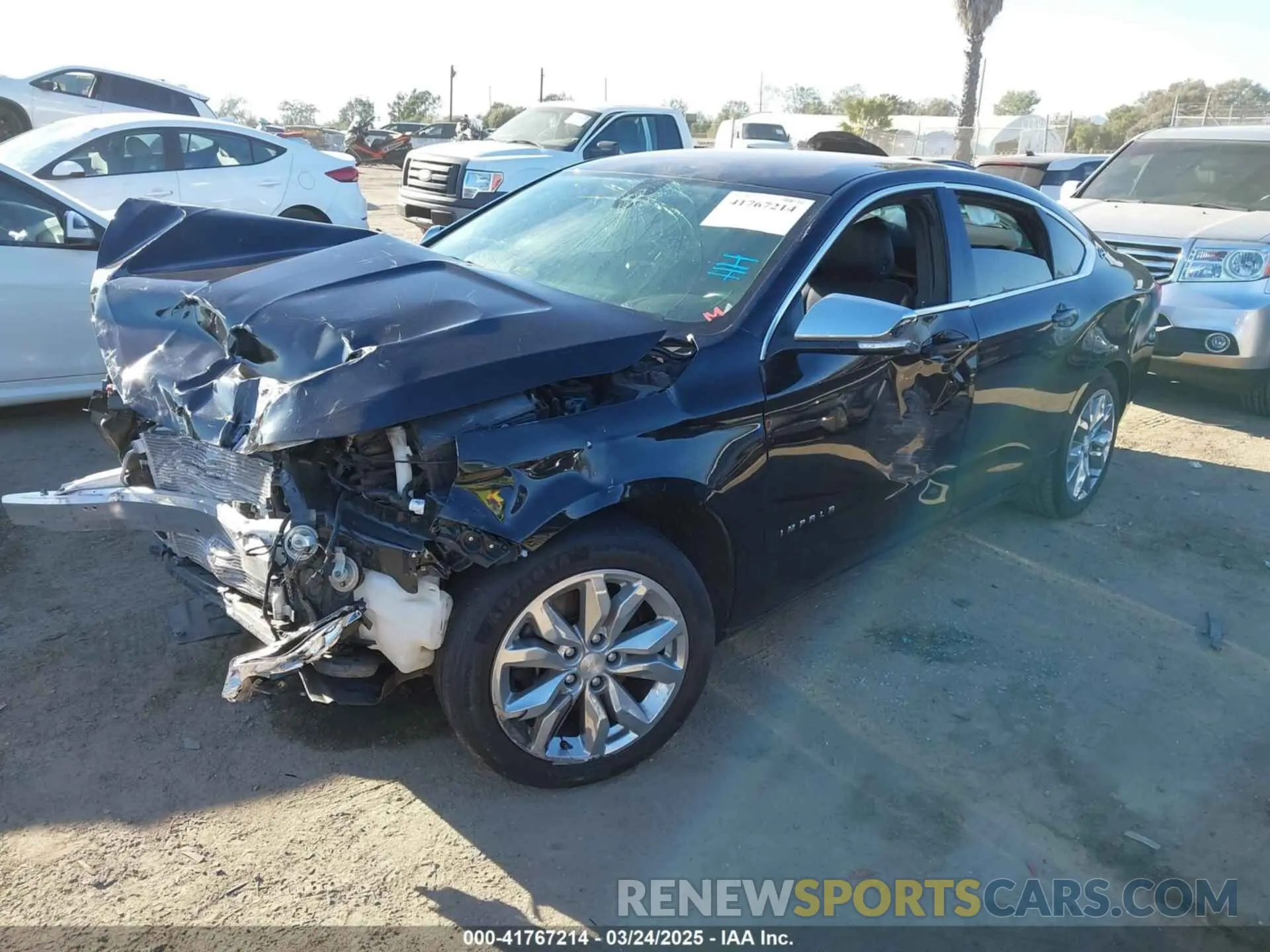 2 Photograph of a damaged car 1G11Z5SA7KU113087 CHEVROLET IMPALA 2019