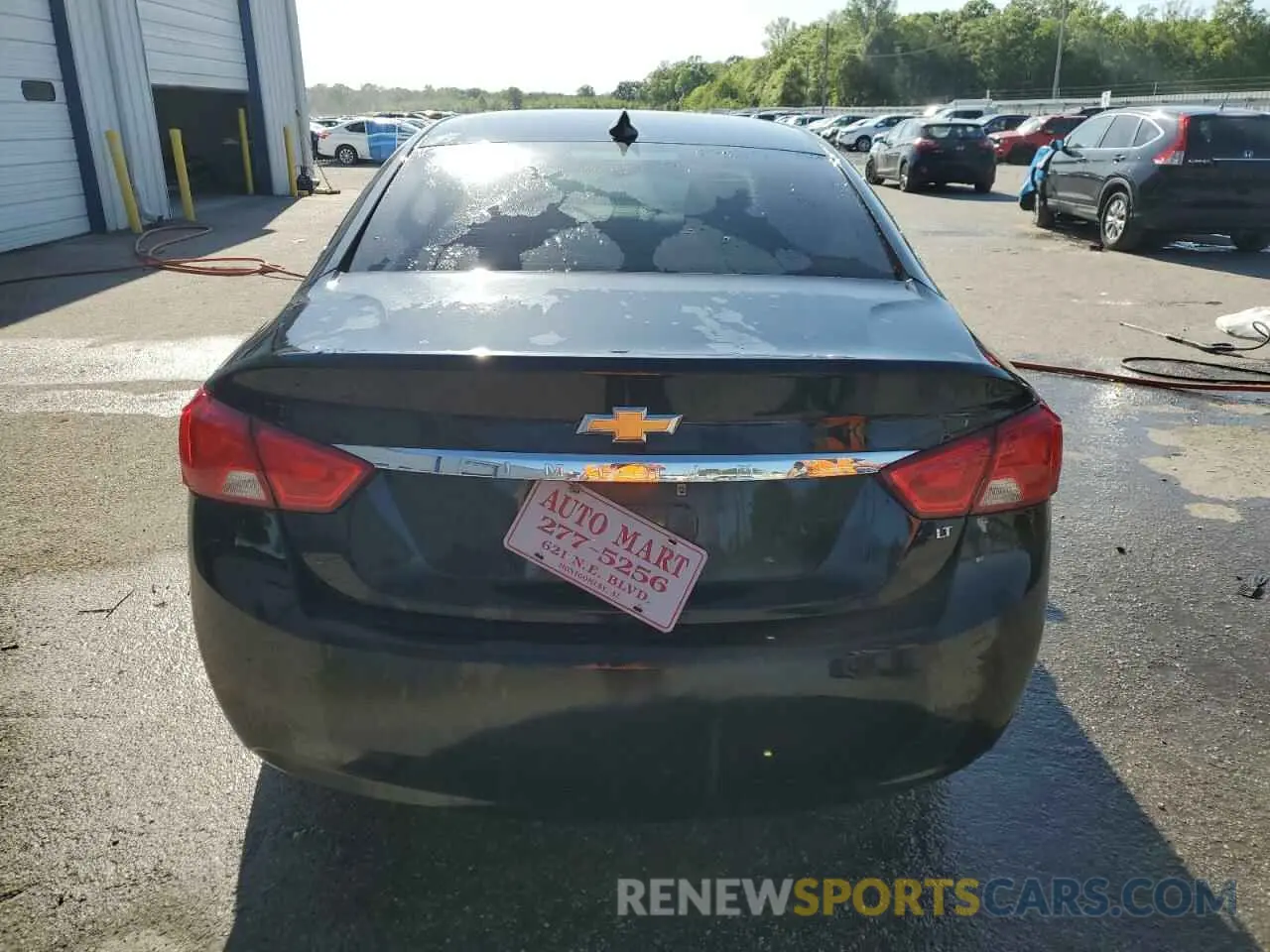 6 Photograph of a damaged car 1G11Z5SA7KU117138 CHEVROLET IMPALA 2019
