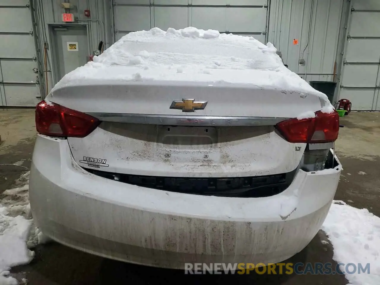 6 Photograph of a damaged car 1G11Z5SA7KU141407 CHEVROLET IMPALA 2019
