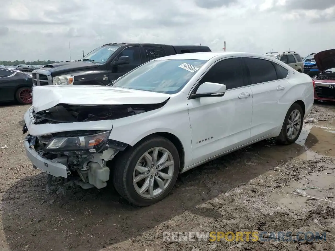 1 Photograph of a damaged car 1G11Z5SA8KU117410 CHEVROLET IMPALA 2019