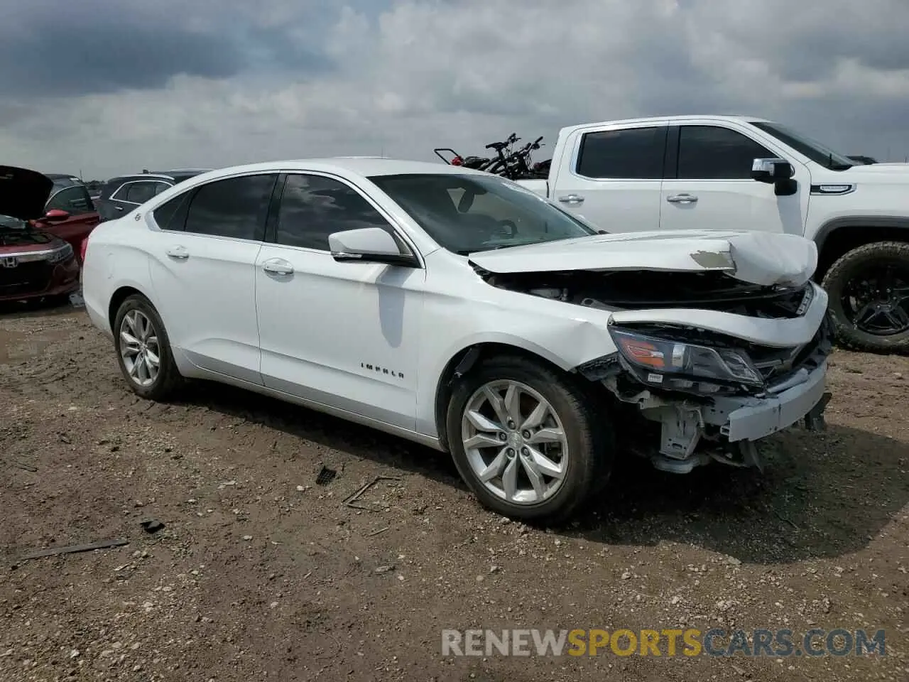 4 Photograph of a damaged car 1G11Z5SA8KU117410 CHEVROLET IMPALA 2019