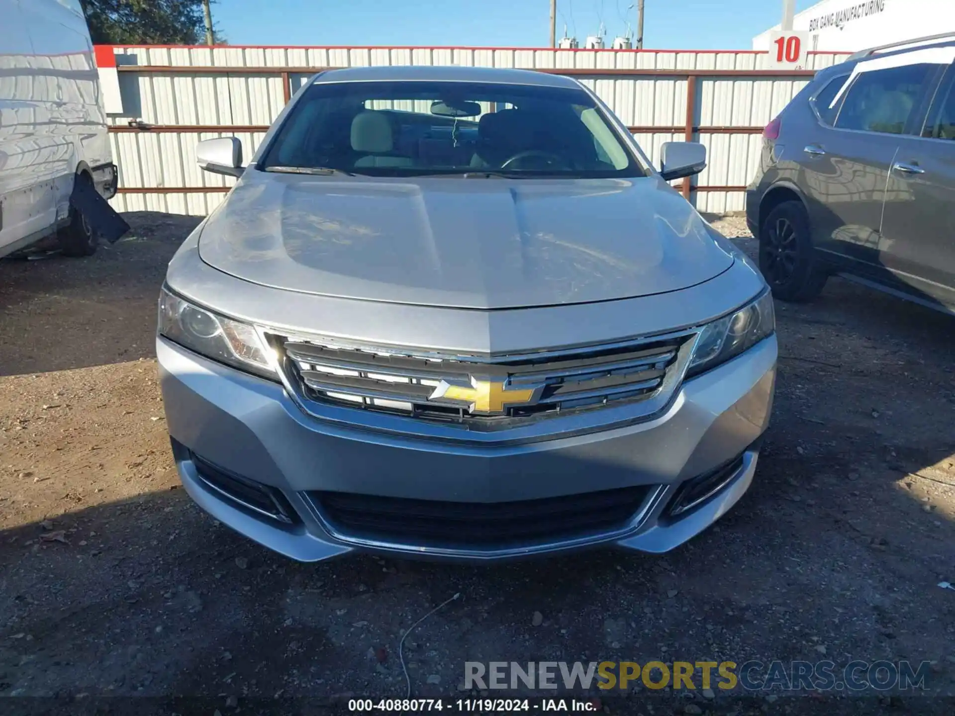 11 Photograph of a damaged car 1G11Z5SA8KU132604 CHEVROLET IMPALA 2019