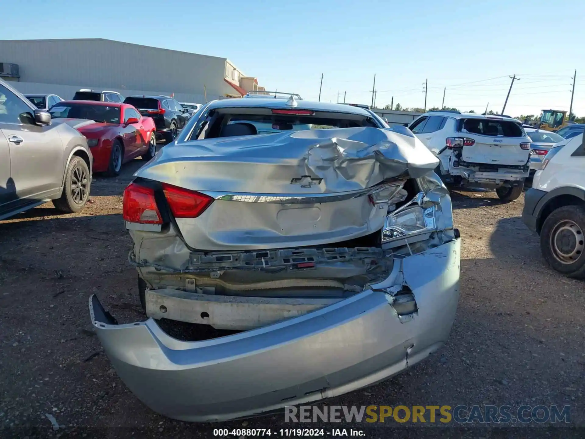 6 Photograph of a damaged car 1G11Z5SA8KU132604 CHEVROLET IMPALA 2019