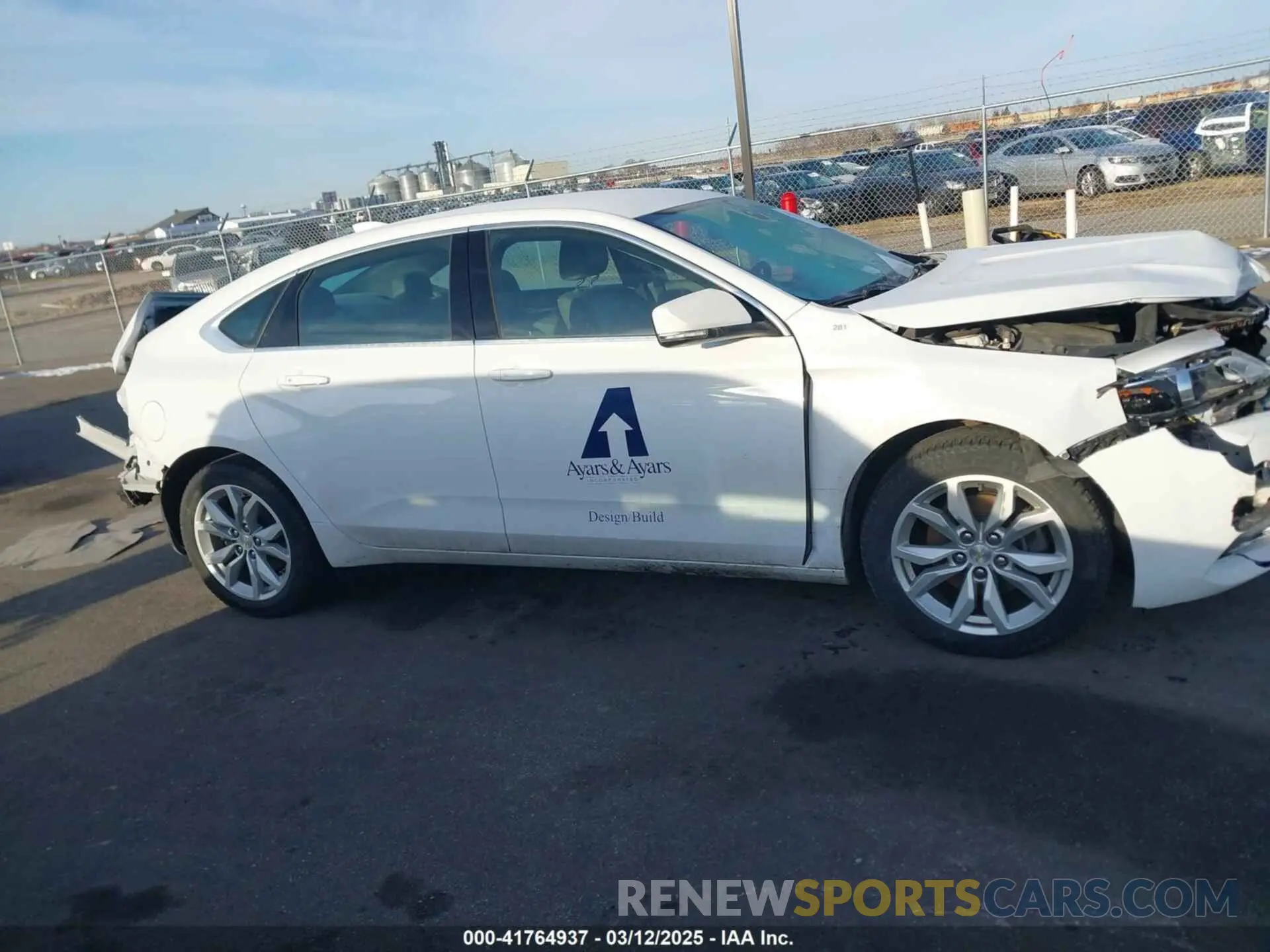 13 Photograph of a damaged car 1G11Z5SA8KU137852 CHEVROLET IMPALA 2019