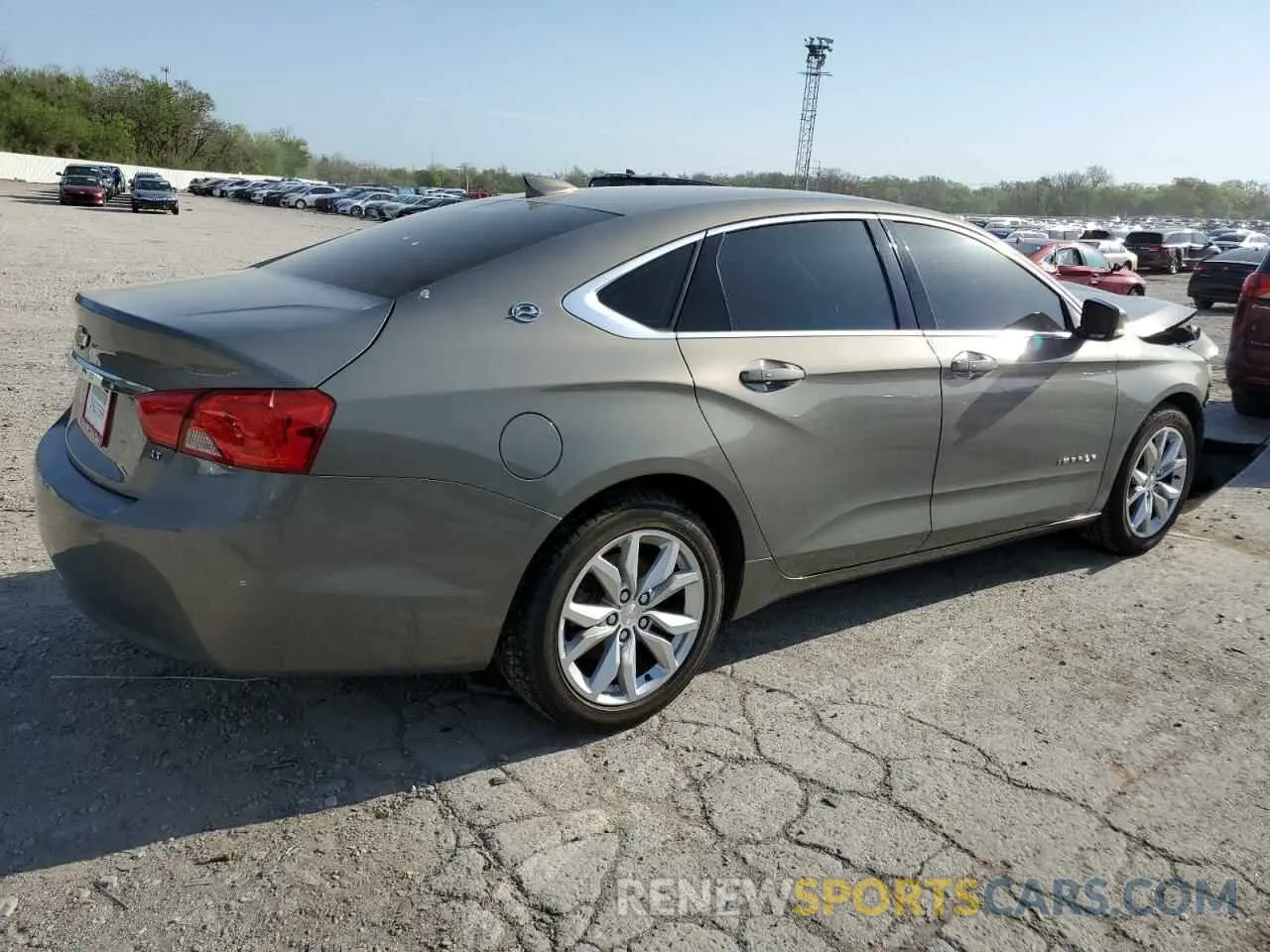 3 Photograph of a damaged car 1G11Z5SA9KU132109 CHEVROLET IMPALA 2019